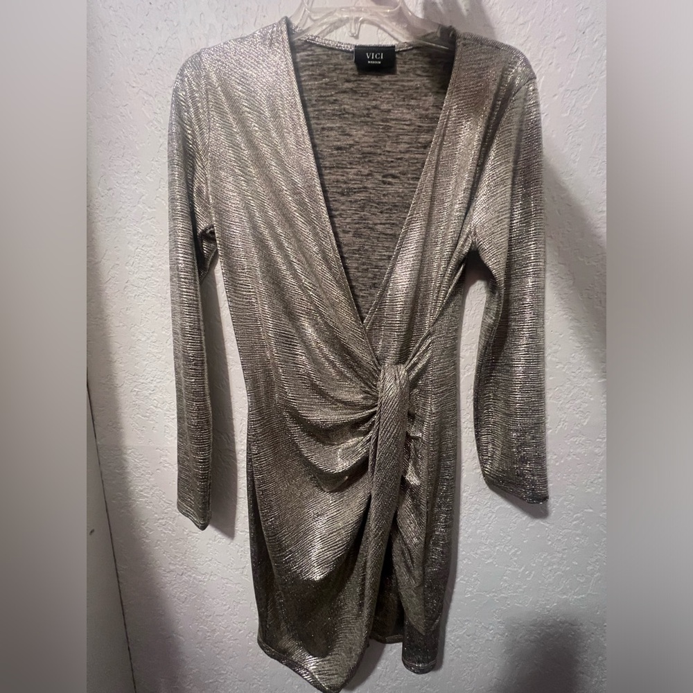 VICI Collection Silver Dress